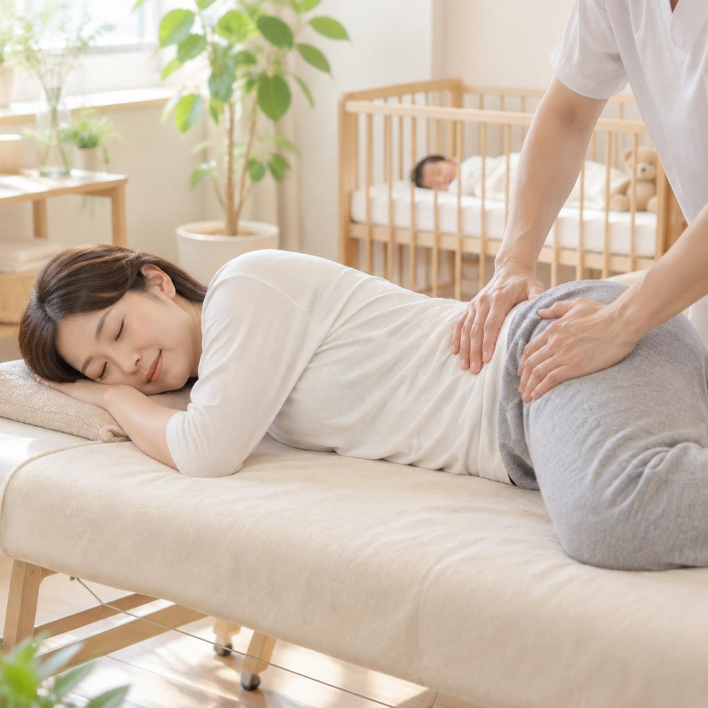 産後の身体を、焦らず自分らしく整える。亀有の整体で、骨盤ケアから腰のつらさまでサポート