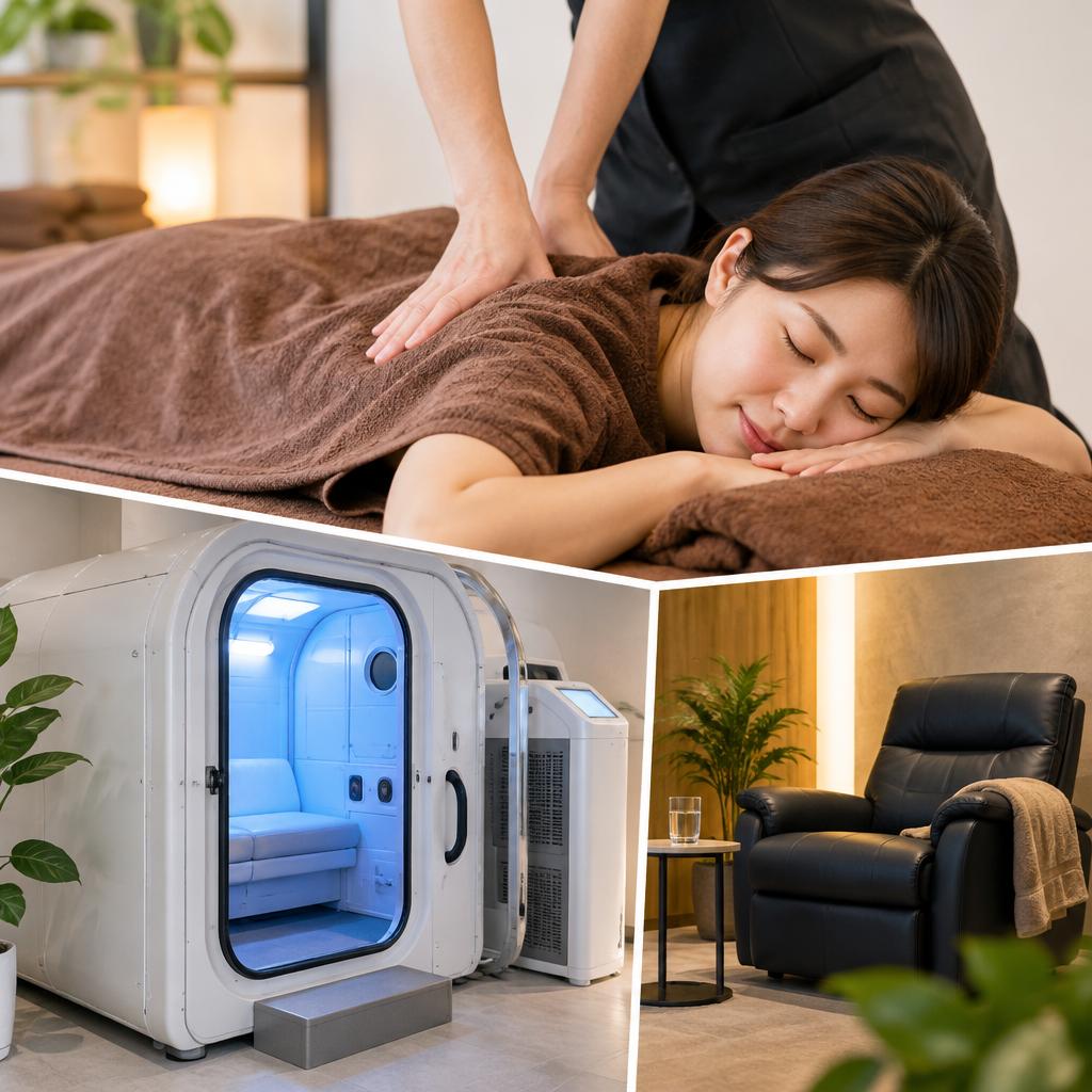 整体×酸素BOXで、あなたに合ったリカバリーを