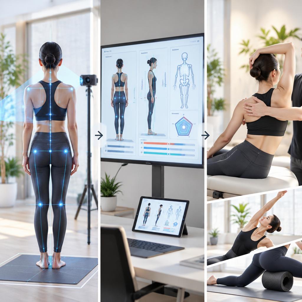 AI姿勢分析で、今の体を見える化