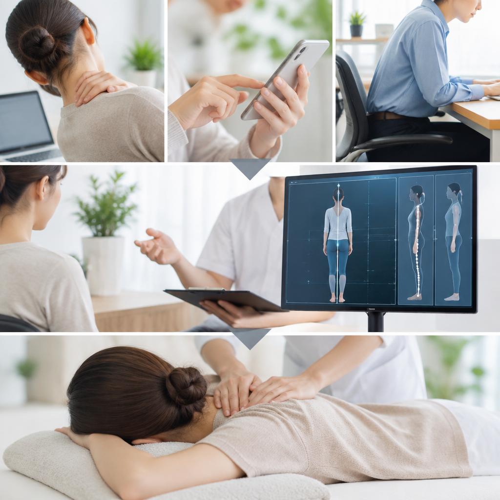 その肩こり、原因はひとつじゃない。姿勢や生活習慣から見直す