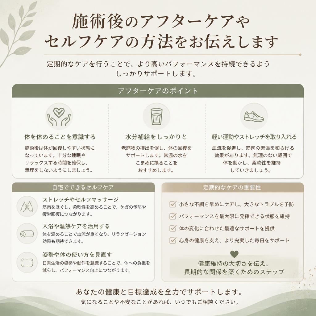 健康な身体を持続させるために