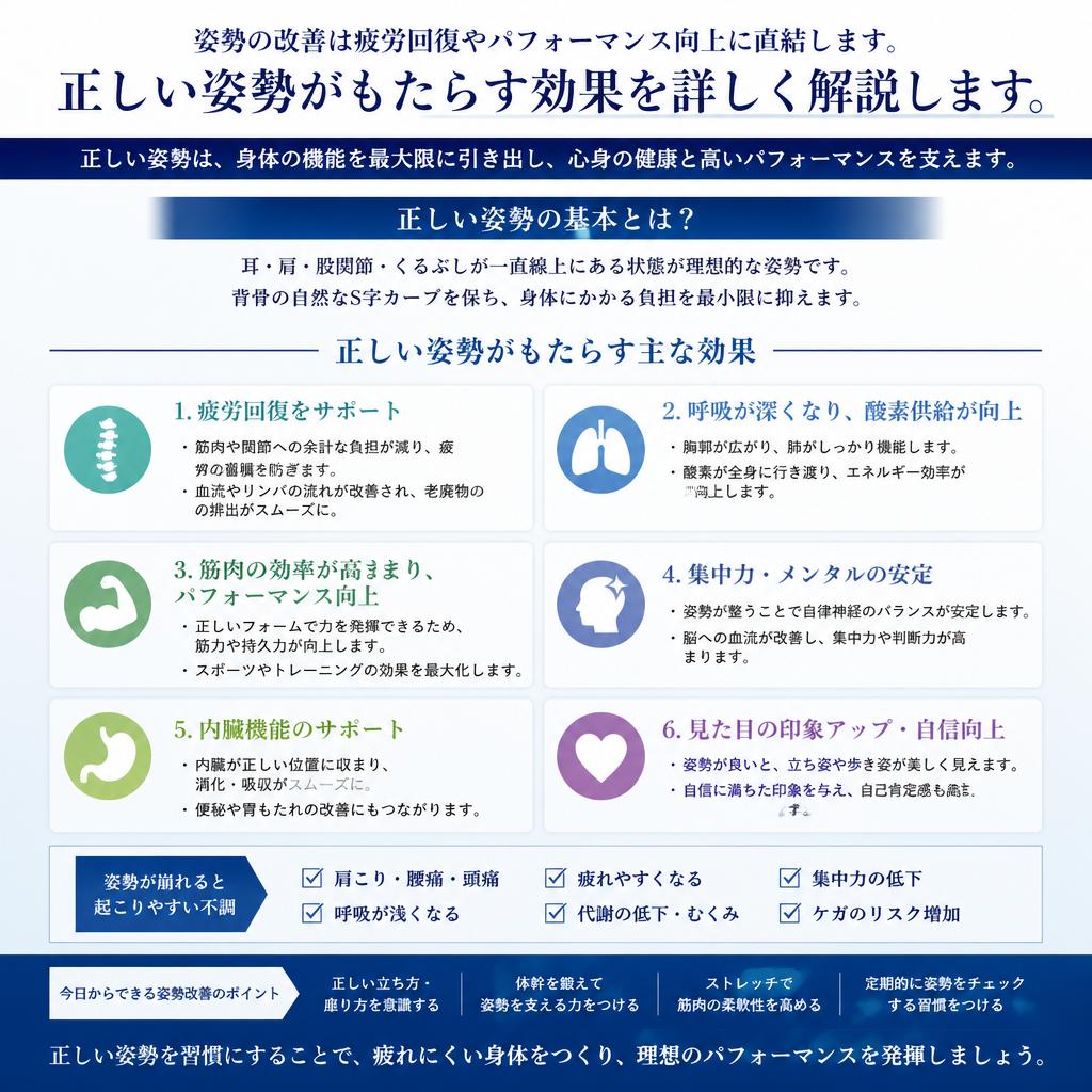 2. なぜ姿勢が重要なのか？