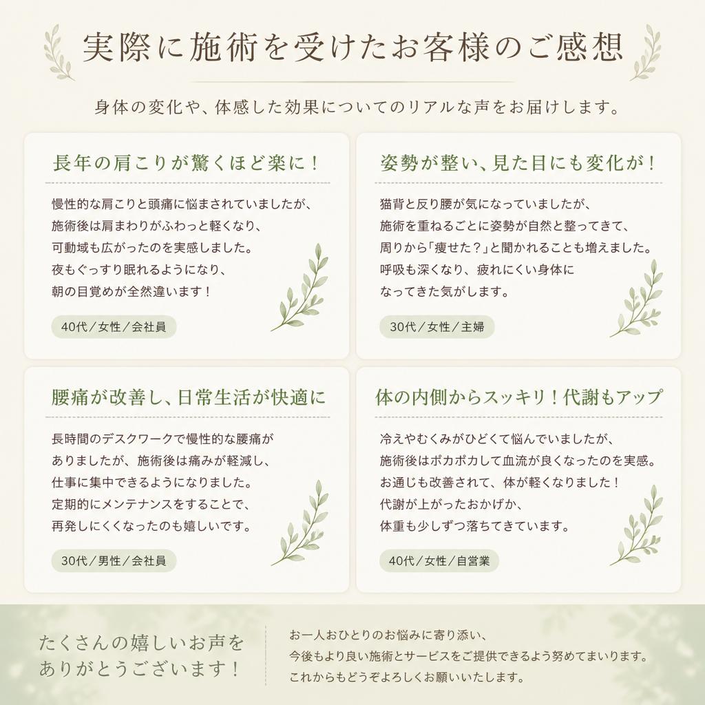 4. お客様の声