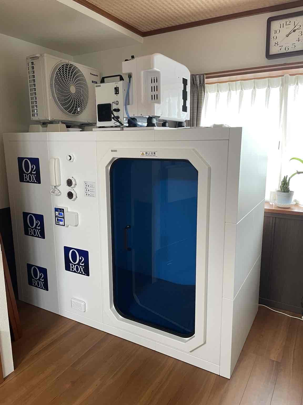酸素ボックスで内側からリカバリー